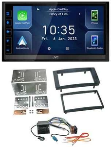 JVC DAB Bluetooth MP3 USB 2DIN Autoradio für VW Touareg T5 Caravelle Multivan 02 - Bild 1 von 11