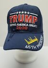 Trump 2020 Fine Emroidery 'Keep America Great 45th President' Hat/Cap Adjustable