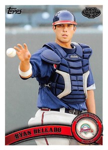 2011 TOPPS PRO DEBUT #76 RYAN DELGADO DANVILLE BRAVES *63347