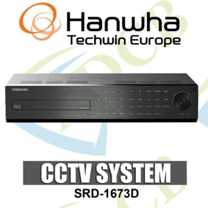 Grabadora de video digital Samsung SRD-1673D 16 canales H.264 Full HD DVR 1TB - Imagen 1 de 2