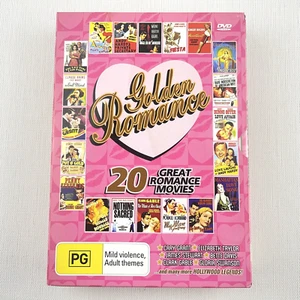 DVD Golden Romance 20x Grandes Películas Romance Elizabeth Taylor Cary Grant Años 40 - Imagen 1 de 11