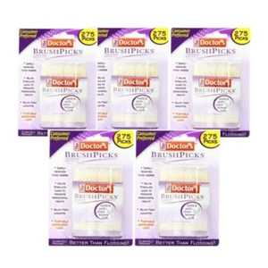 Arzt BrushPicks 5er Pack Interdental Zahnstocher für Zahnfleisch Gesundheit 275 Stück - Bild 1 von 6