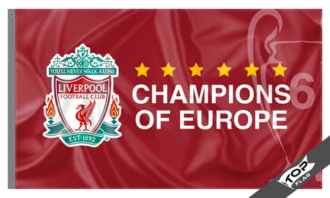 Liverpool Flag Banner 3 x 5 feet Reds England UCL Soccer Football Cover