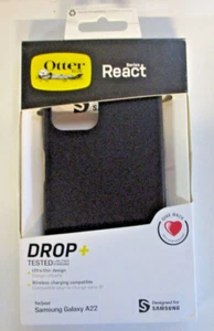 Funda OtterBox Otter Box Samsung Galaxy A22 React Series - Negra, Ultra Delgada - Imagen 1 de 6