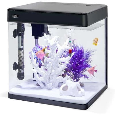 JumblPets Premium Fish Aquarium Kit, Complete Glass Fish Tank Kit (7 Gallon) - Image 1 of 4