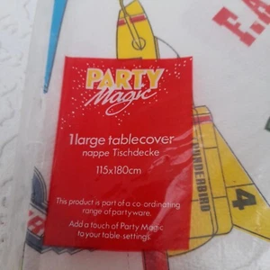 Vintage Thunderbirds Table Cover Sealed in Original wrapping Woolworths 1992 - Picture 1 of 8