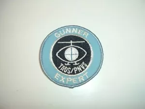 Vintage Apache Helicopter TADS/PNVS Gunner Expert Patch 3" Diameter - Picture 1 of 2