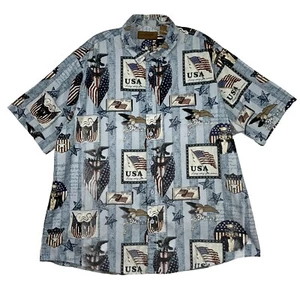 Clearwater Outfitters USA Shirt Short Sleeve Mens XL Button Down - Picture 1 of 9