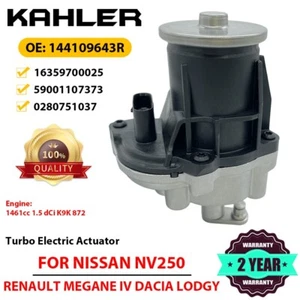 59001107373 0280751037 Turbo Actuator for Nissan Renault Dacia 1.5 Blue dCi K9K - Picture 1 of 11