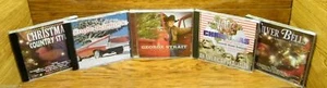 LOT of 5 Country Christmas CD's including George Strait & Roy Rogers (CD) - Foto 1 di 2