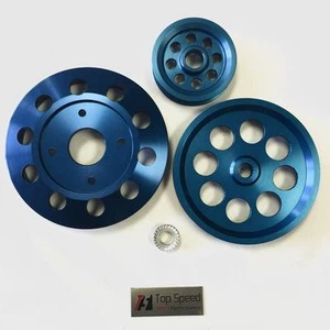Kit de poleas ligeras con P, P/S, ALT Skyline GTR BCNR33 BNR34 RB26DETT - Imagen 1 de 2