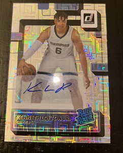 2022-23 Panini Donruss Kenneth Lofton Jr. #250 Rated Rookie Card Auto Mojo RC📈