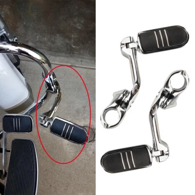 Reposapiés de carretera de 1,25" para Harley Street Glide Special Electra Glide Foto 1 de 4