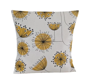 Cushion Cover in Ashley Wilde Missprint Yellow Dandelion Flowers 16" - Picture 1 of 1