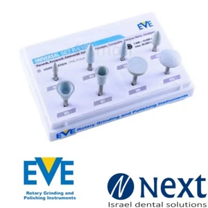 Dental Eve universal polishing set ceramic metal composite polishers RA 101 - Picture 1 of 1