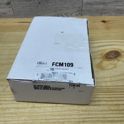 Módulo de ventilador de refrigeración del motor Gates FCM109 para modelos seleccionados de Audi Volkswagen 04-16 Foto 1 de 4