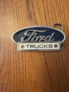 Vintage Ford Trucks USA Metal Belt Buckle #2331 - Picture 1 of 6