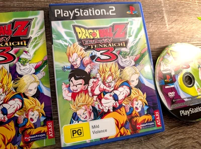 Dragon Ball Z Budokai Tenkaichi 3 PS2 PlayStation 2 PAL CIB Raro Anime Lucha Foto 1 de 4