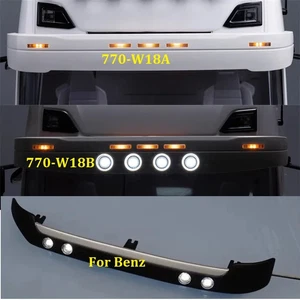LED 1 Set Simulation Sun Visor 1/14 For Tamiya RC Truck Car Scania 770S BENZ - Picture 1 of 10