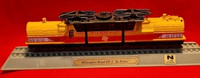 USA BI-POLAR EP-2 MILWAUKEE Vintage Del Prado N Gauge Locomotives of the World - Image 1 of 4