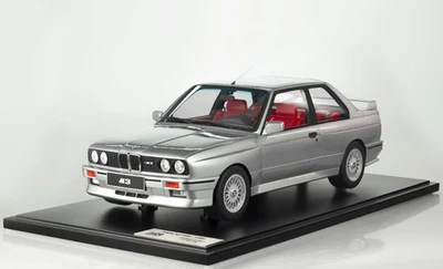 BMW M3 E30 1986 SALMON GREY HC MODELS HC000602 1:8 4 PIECES GRIS MADE IN FRANCE - Photo 1/4