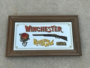 WINCHESTER BRAZOS REPETITIVOS MODELO 1873 NEW HAVEN ESPEJO SIGNO 29” X 17” LEER - Imagen 1 de 9