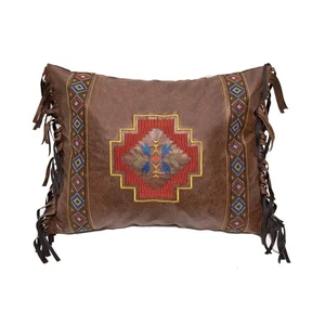 , Inc. Wrangler Santa Fe Southwestern 16"x20" Throw Pillow, Brown - Picture 1 of 1