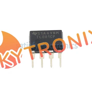 10Pcs NEW TL081CP TL081 TI IC JFET Input Operational Amplifiers DIP-8 - Picture 1 of 4