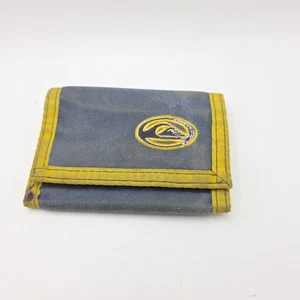 Vintage Quicksilver Bi Fold Wallet Cloth Canvas Surfer Skater - Picture 1 of 5