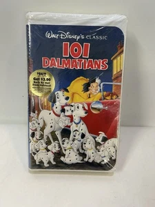 101 Dalmatians (VHS 1263) Walt Disney Classic Black Diamond Edn Rare New Sealed - Picture 1 of 7