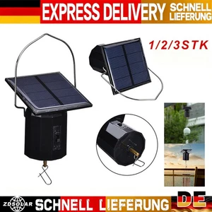 1-3x Solarbetriebene Windspinner Solarmotor hängende Verzierung-Elektrowerkzeuge - Bild 1 von 14