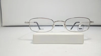  Mossimo BENTLEY 49  SILVER/BLACK TITANIUM 47-18-135  FLEX HINGES 550 - Image 1 of 4