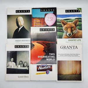 Lot of 7 GRANTA Magazine of New Writing Collection  Country Young Novelists - Picture 1 of 24