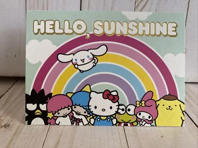 Hello Kitty Blank Card Cinnamoroll Keroppi Badtz-Maru My Melody Pompomurin Twins - Image 1 of 4