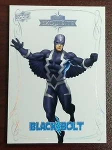 2016 Marvel Gems Exquisite Black Bolt 11 196/199 - Picture 1 of 2