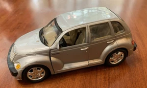 PT Cruiser Die Cast 1:34 Scale by SAICO Silver w/Doors & Tailgate 2000 [12-16 - Picture 1 of 5