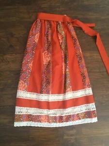 Maxi Falda L Cinturón De Colección Moda Despreocupada Scottsdale Arizona Boho Hippie Festival - Imagen 1 de 7