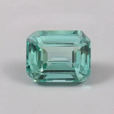 Natural Flawless Green Ceylon Parti Sapphire Loose Radiant Cut Gemstone 3.35 CT - Image 1 of 4