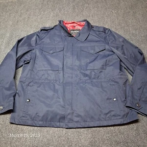 Express 3 In 1 Jacket Men XXL Navy BlueWith Red Quilted Vest - Picture 1 of 8