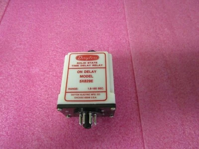 Dayton 5X829E Solid State Time Delay Relay 1.8-180 Sec. Off Delay - Image 1 of 4