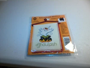 Needle Magic Ghost Ghoulash Halloween Hanger Counted Cross Stitch Mini Kit  - Picture 1 of 1