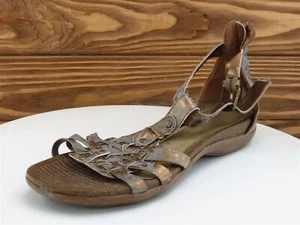 Axxiom Size 8.5 M Women Sandal Gladiator Bronze Synthetic Take Ten - Picture 1 of 10