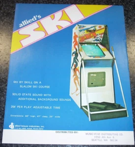 SKI by Allied Leisure Video Original Flyer - Bild 1 von 1