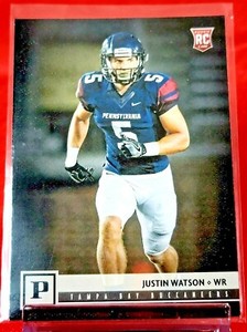 2018 Panini Rookies Blue Knight JUSTIN WATSON  #366 Rookie