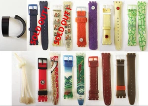 SWATCH ORIGINAL BAND ARMBÄNDER - VINTAGE GENT MODELLE 90ER 17MM #010 - Bild 1 von 19
