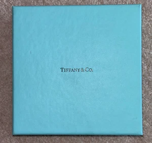 Tiffany Co empty jewelry box - Size: 6" x 6" x 2" - Picture 1 of 9