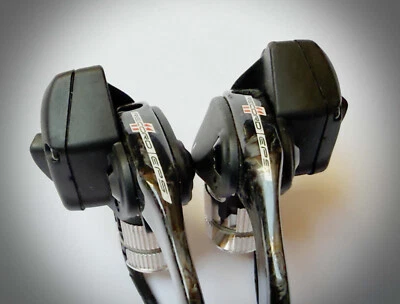 Campagnolo Record Eps Chrono Tt Barre End Carbone 11s Leviers Frein Gear Uncut - Photo 1/4