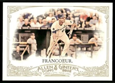 2012 Topps Allen & Ginter #162 Jeff Francoeur - Image 1 of 2
