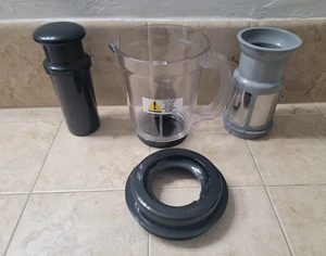 Magic Bullet Mixer Sieb Schieber Entsafter Krug Combo - Bild 1 von 8