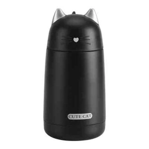 Milepetus Vacuum Insulated Stainless Steel Flask Cute Cat Cartoon thermos - Picture 1 of 7